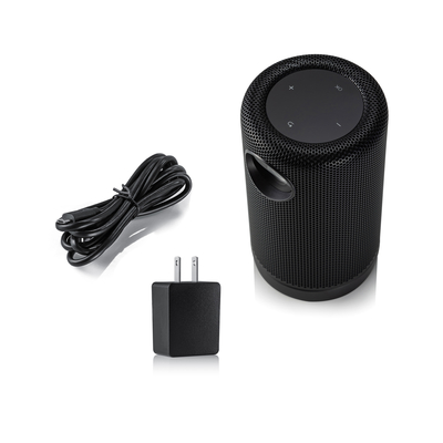 Черный репроектор DLP Pico Bluetooth 5,0 цвета построенный в дикторе Fidelity для домашнего кинотеатра