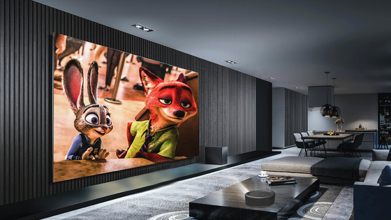 Умный репроектор домашнего кинотеатра расшифровывать репроектора 4K СИД DLP андроида 9,0